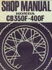 Thumbnail Honda CB350F CB400F Shop Manual CB 350 400 F