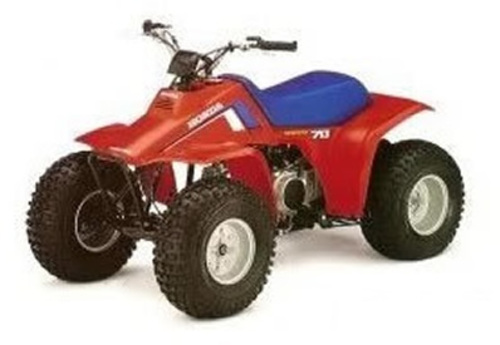 Product picture Honda TRX70 fourtrax Service Repair Shop Manual 1986-1987