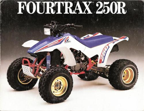 Product picture Honda TRX250R Fourtrax Service Manual 1986 - 1989